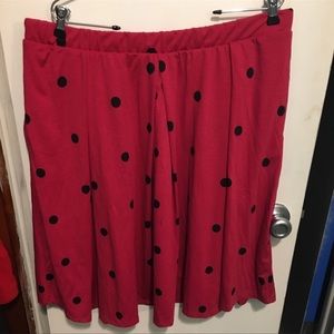 🎈SALE🎈👗#4.”LULAROE” POLKADOTS🐞PRINT SKIRT👗